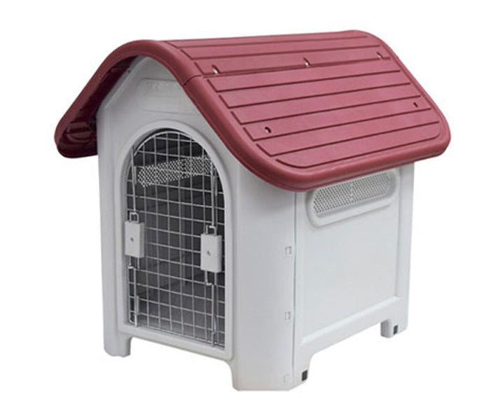 Casa Térmica Con Puerta De Metal Para Perro o Gatos 74x58x67
