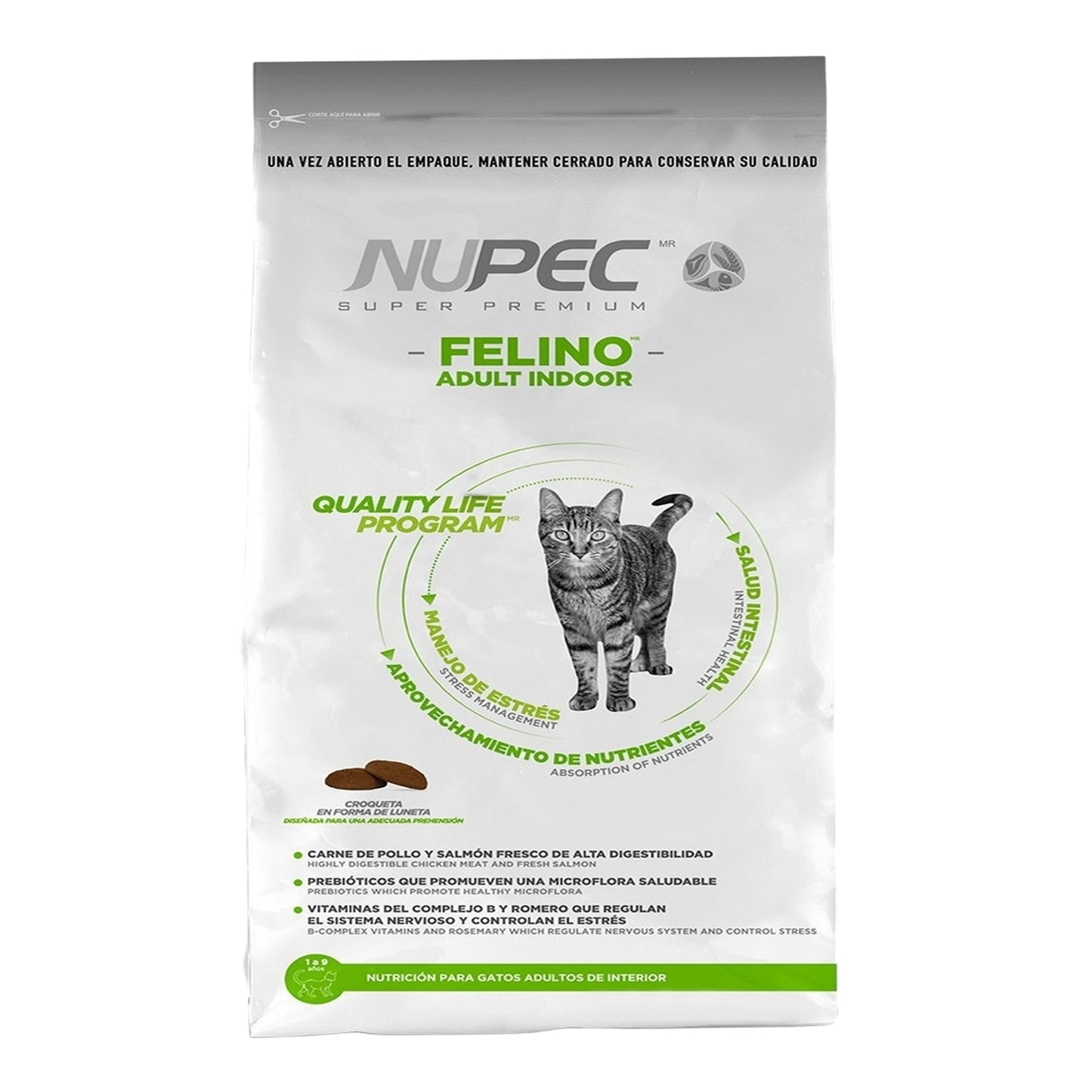 Nupec Gato Adulto Indoor 5kg