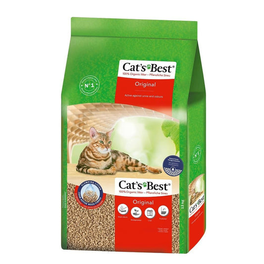 Arena Para Gatos Cats Best Ecológica Biodegradable 40 Libras / 17.4kg