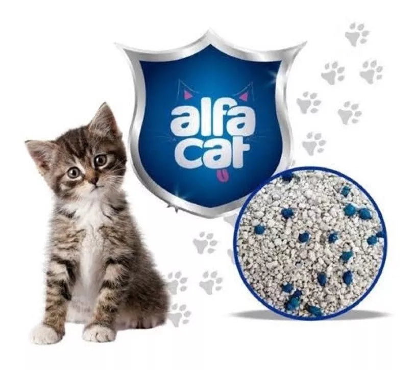 Arena para gatos Alfacat paquete de 24kg