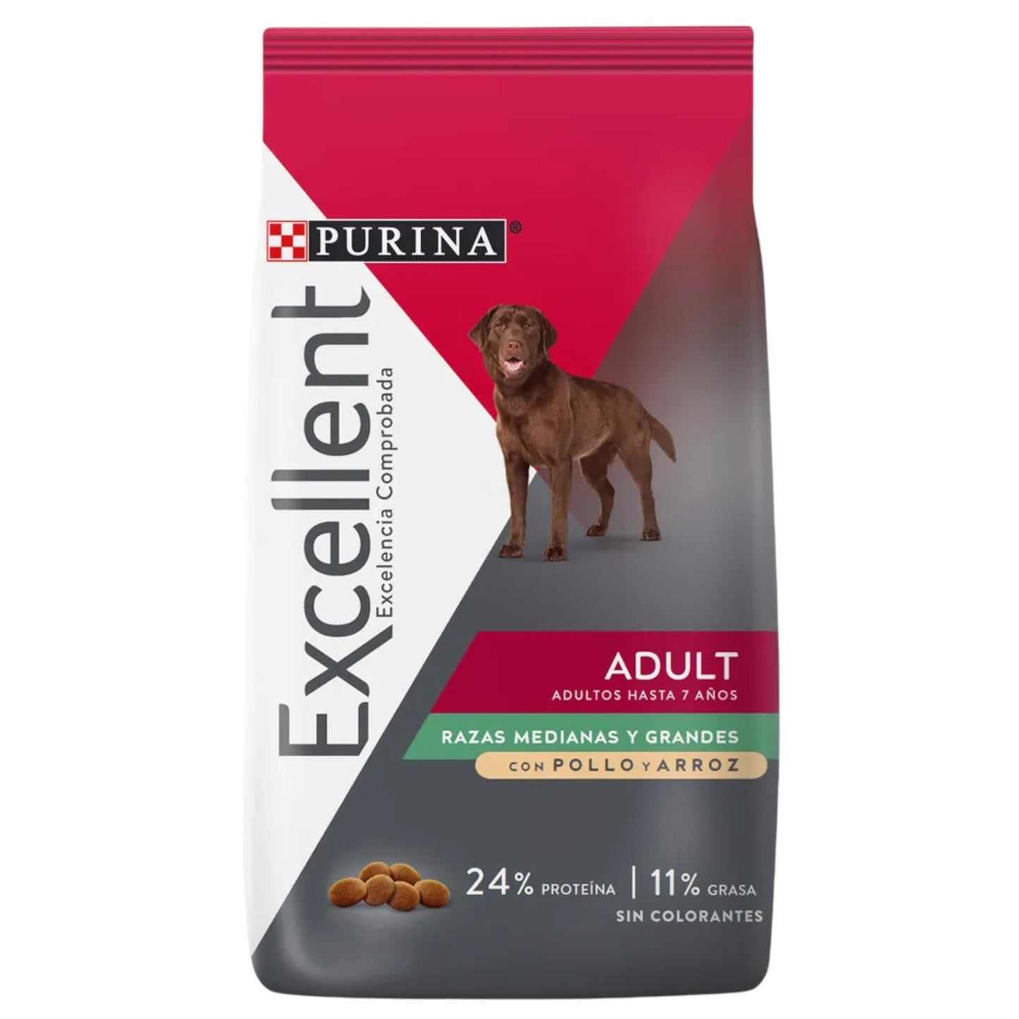 Purina Excellent Perro Adulto Pollo Y Arroz Razas Medianas Y Grandes 4kg