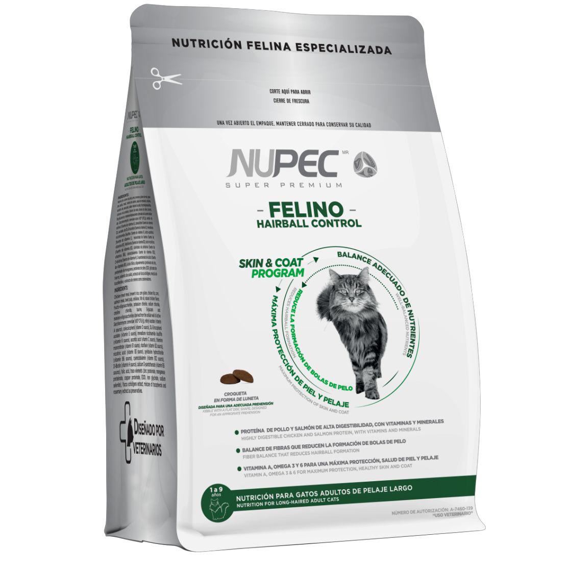 Nupec Gato Hairball 3kg