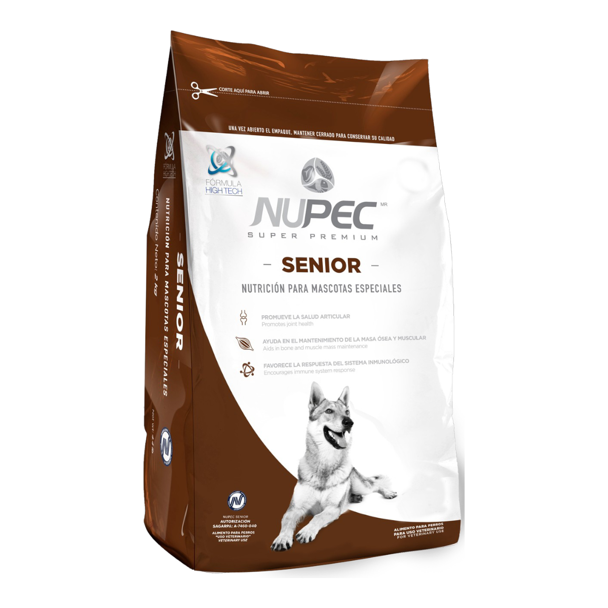 Nupec Perro Senior Razas Medianas Y Grandes 8kg