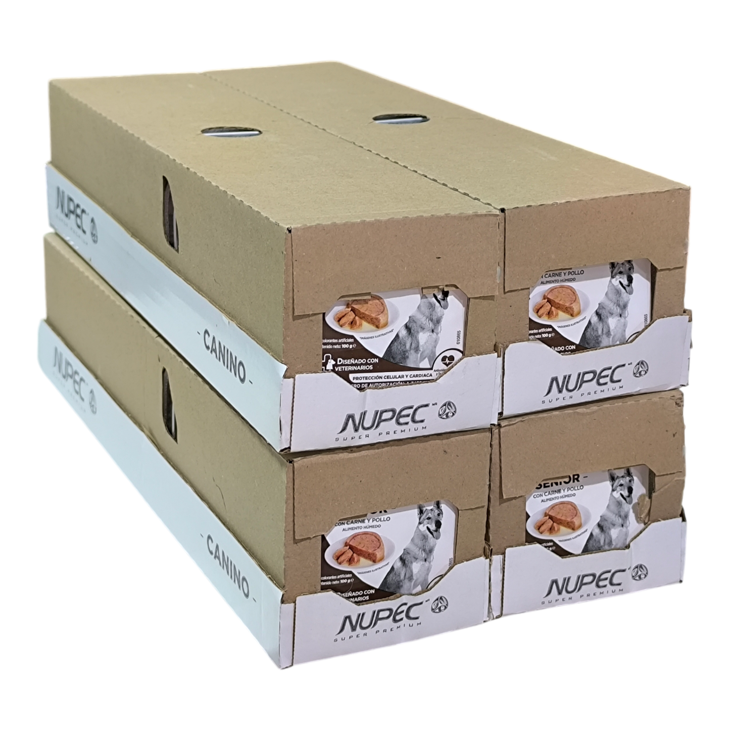 Nupec Perro Senior Alimento Humedo Pack 64 Latas De 100gr
