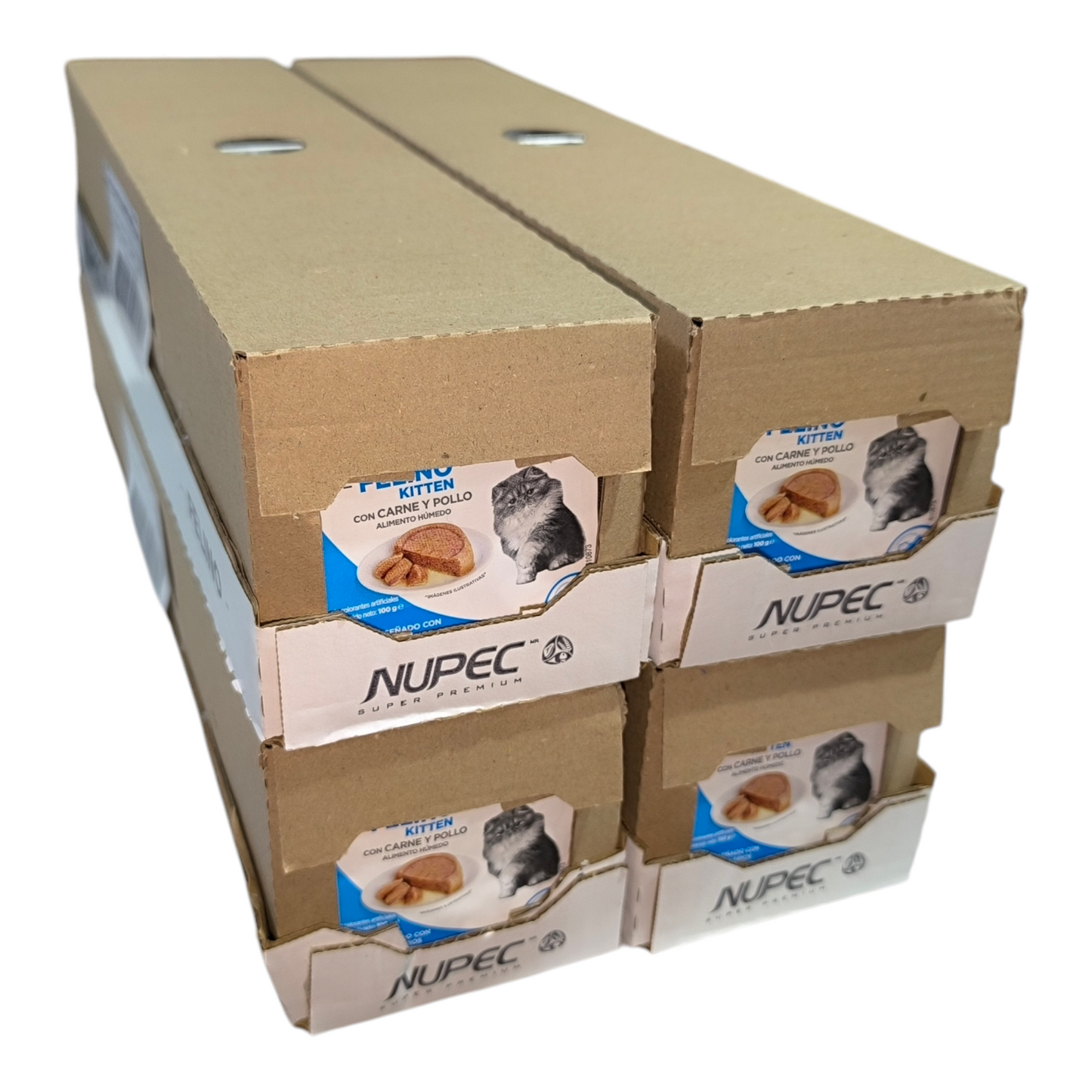 Nupec Gato Kitten Alimento Humedo Pack 64 Latas De 100gr
