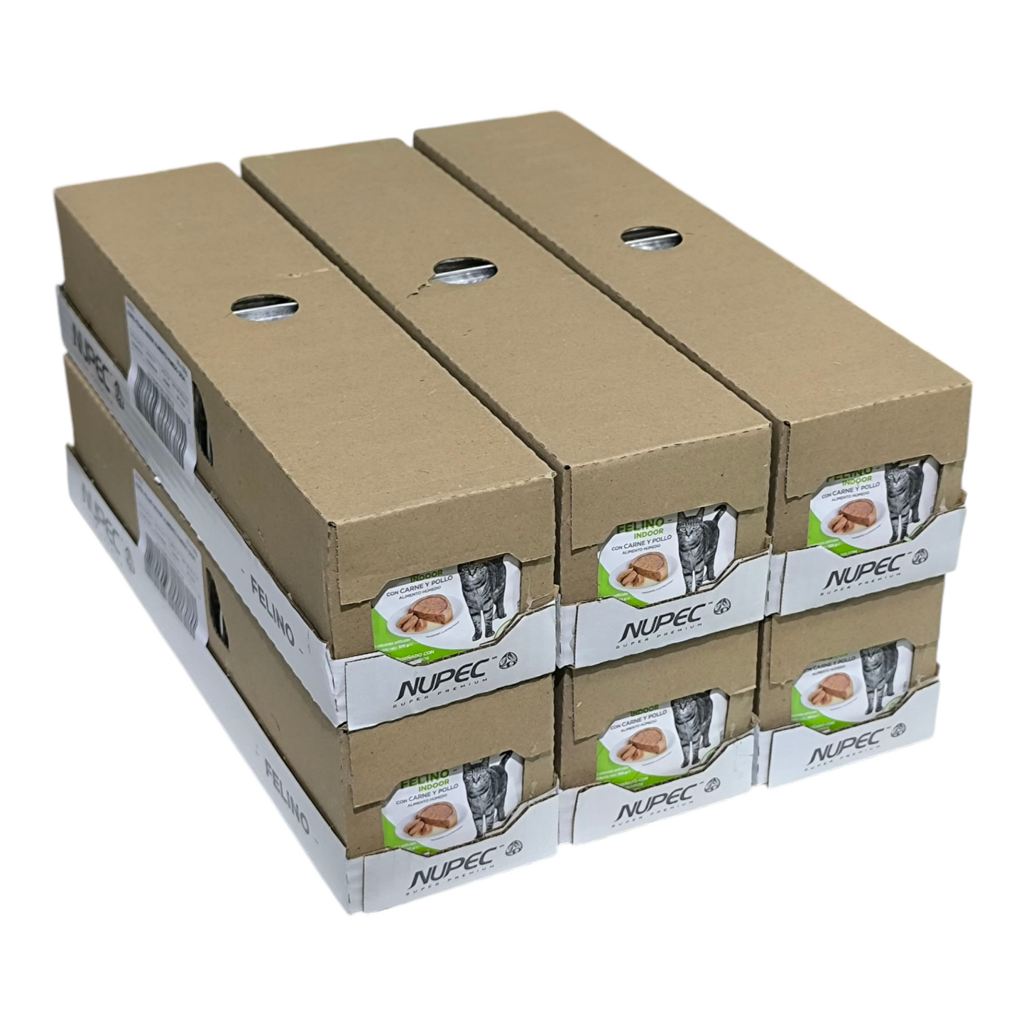 Nupec Gato Indoor Alimento Humedo Pack 96 Latas De 100gr