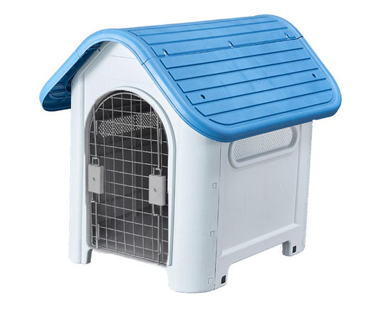 Casa Térmica Con Puerta De Metal Para Perro o Gatos 74x58x67