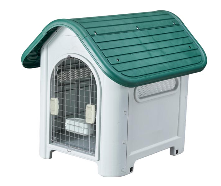 Casa Térmica Con Puerta De Metal Para Perro o Gatos 74x58x67