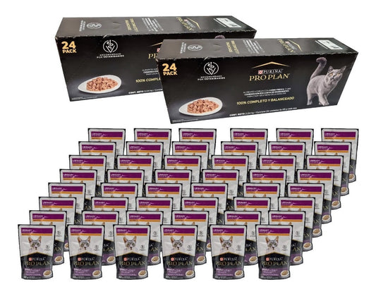 Proplan Gato Paquete De 48 Sobres De 85g Cada Uno