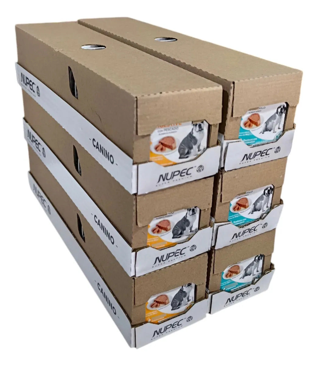 Nupec Perro Duo Pack Digestive & Weight Control Alimento Humedo Pack 96 Latas De 100gr