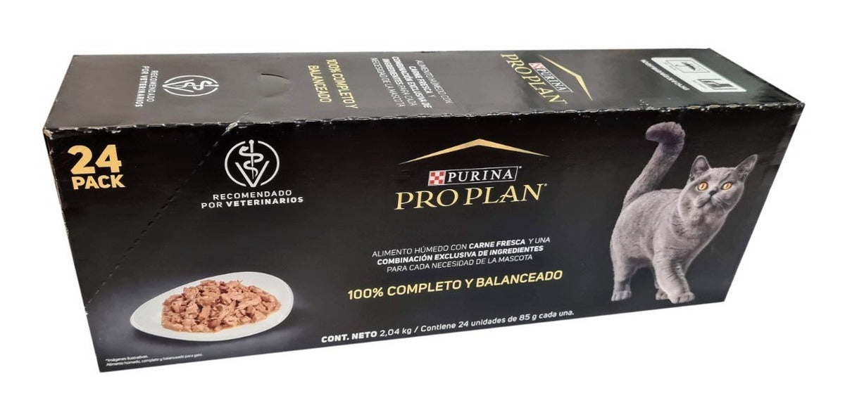 Proplan Gato Paquete De 24 Sobres De 85g Cada Uno