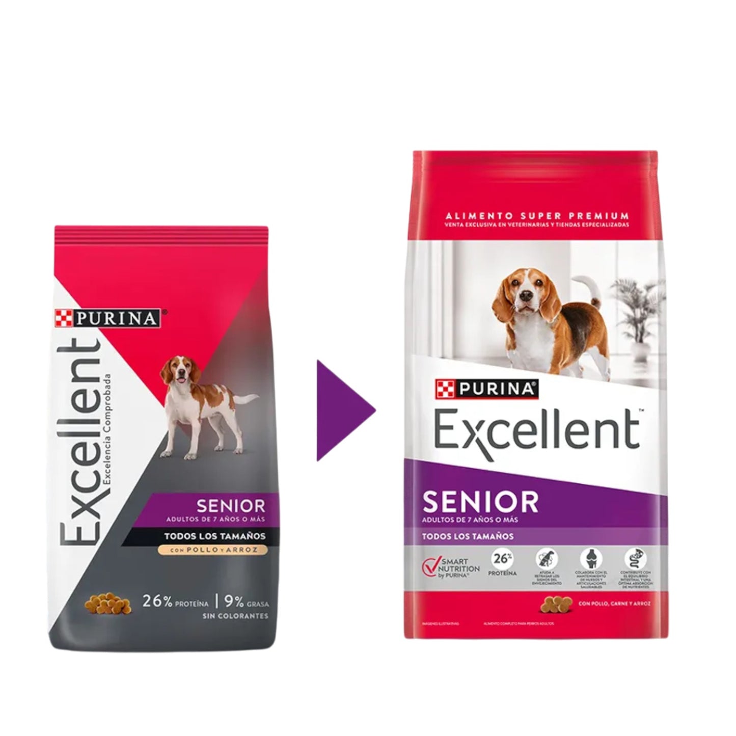 Purina Excellent Perro Senior Complete 7+ Todas Las Razas 4kg