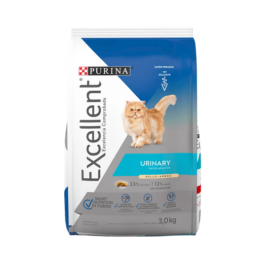Purina Excellent Gato Adulto Urinary Con Pollo Y Arroz 7.5kg