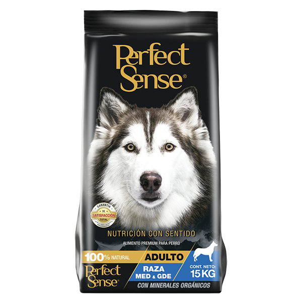 PERFECT SENSE ADULTO RAZA MEDIANA & GRANDE 15 KG