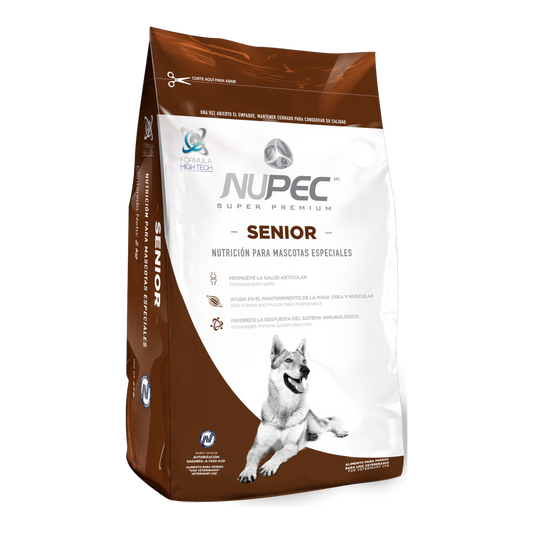 Nupec Perro Senior Razas Medianas Y Grandes 15kg