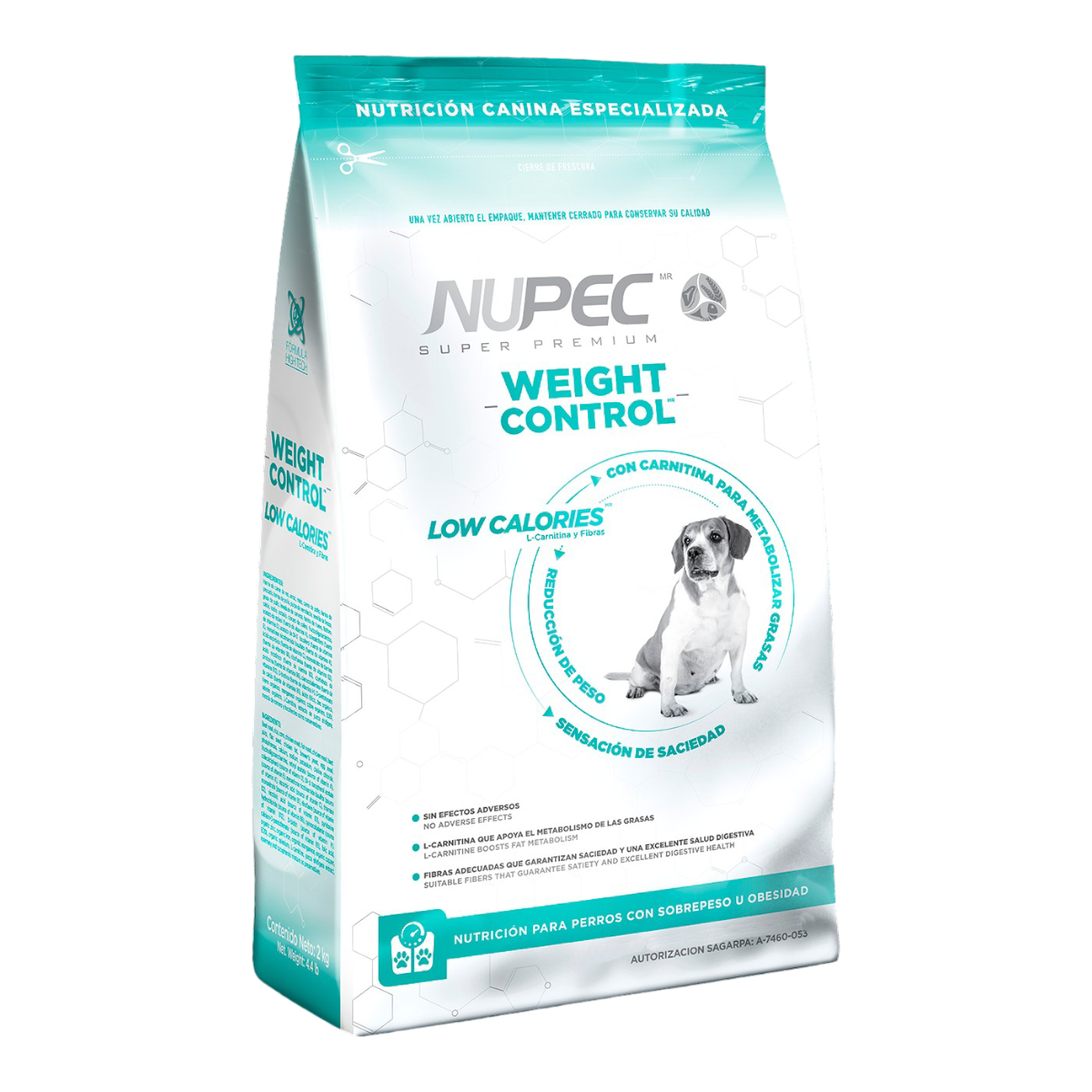 Nupec Perro Control De Peso Razas Medianas y Grandes 15kg
