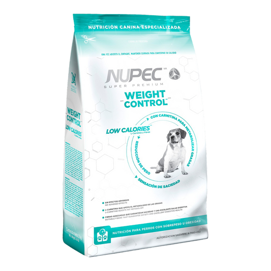 Nupec Perro Control De Peso Razas Medianas y Grandes 15kg