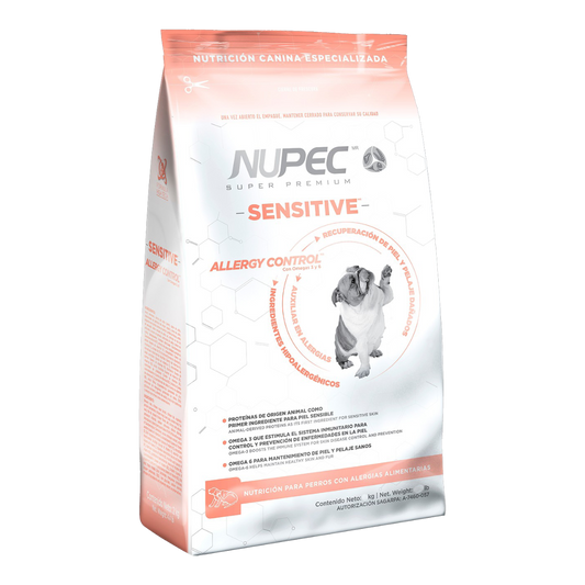 Nupec Perro Senitive Skin Razas Medianas y Grandes 15kg