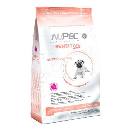 Nupec Perro Senitive Skin Raza Pequeña 8kg