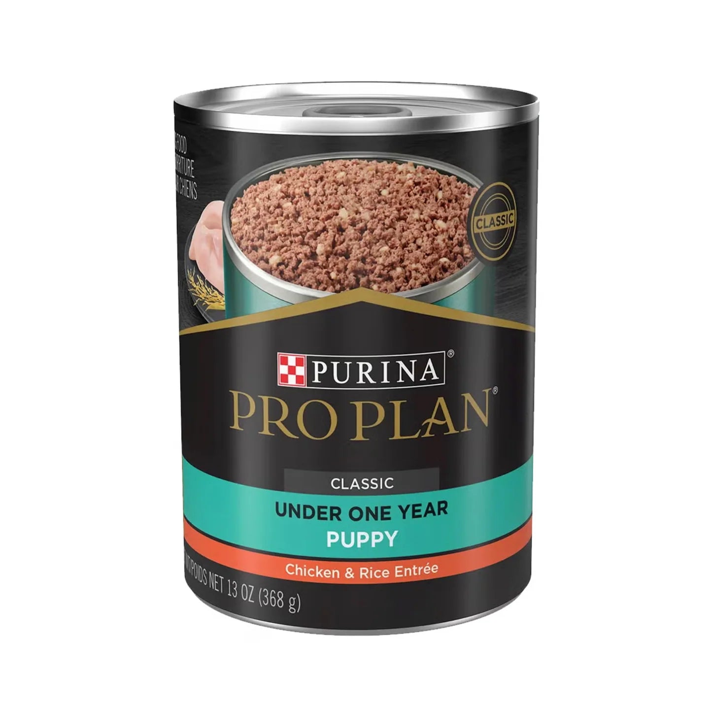 Alimento Para Perro Pro Plan Puppy Pollo Y Arroz 12 Latas 4.5kg
