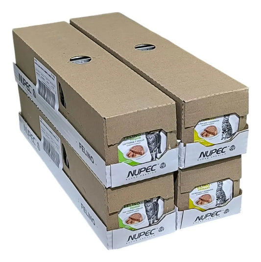Nupec Gato Duo Pack Urinary & Indoor Alimento Humedo Pack 64 Latas De 100gr