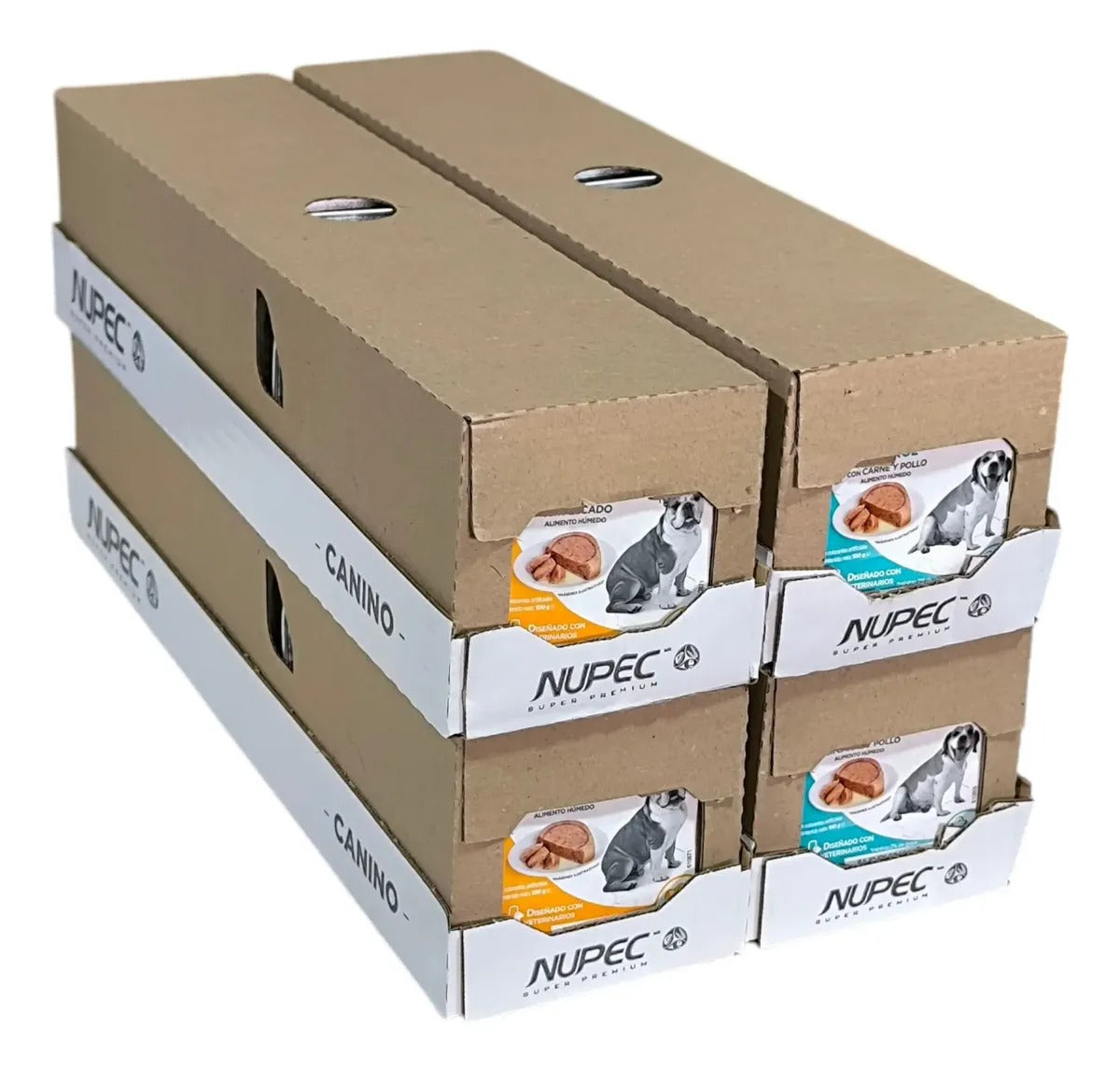 Nupec Perro Duo Pack Digestive & Weight Control Alimento Húmedo Pack 64 Latas