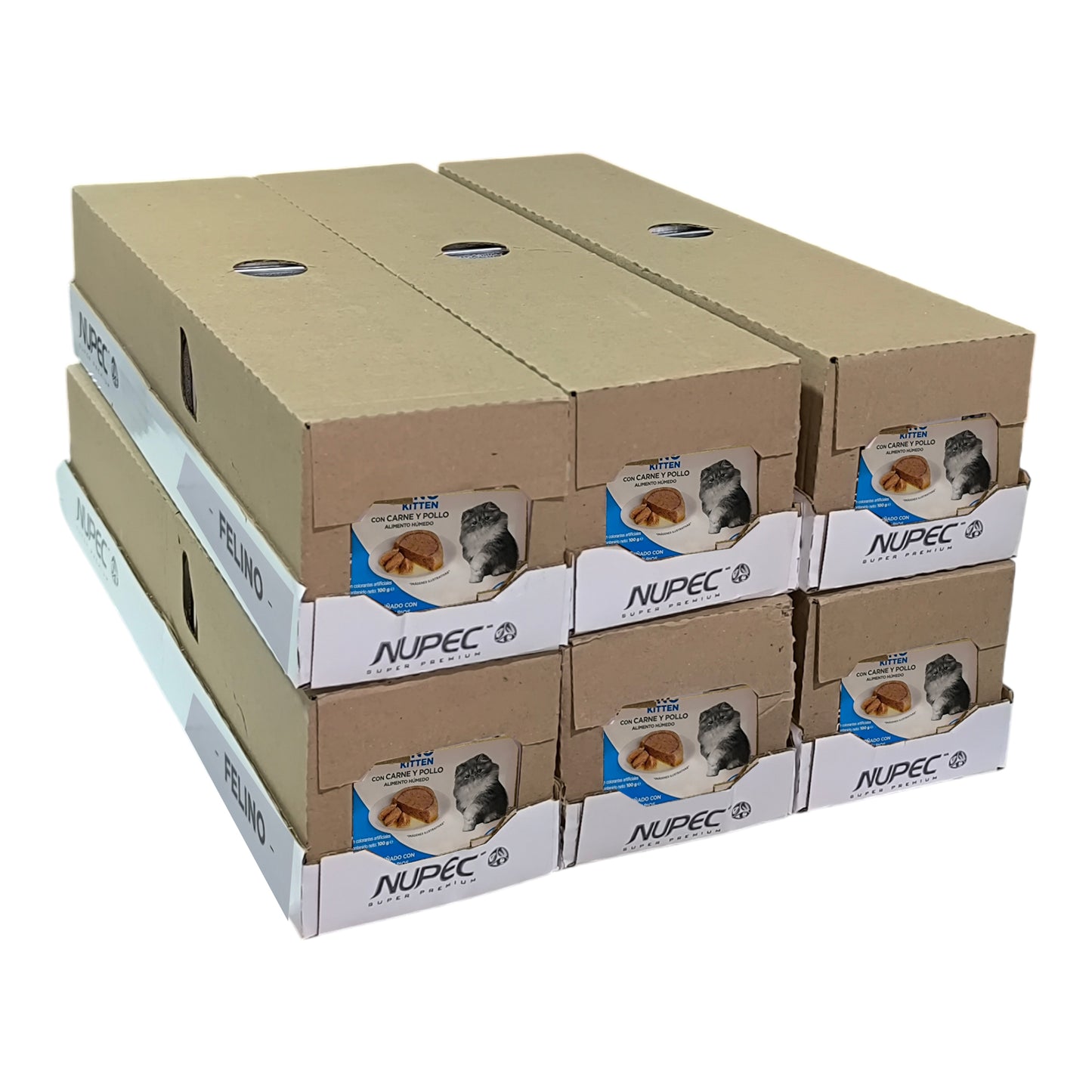 Nupec Gato Kitten Alimento Humedo Pack 96 Latas De 100gr