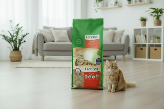 Arena Para Gatos Cats Best Ecológica Biodegradable 40 Libras / 17.4kg
